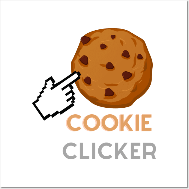 Cookie Clicker Wall Art by frantuli